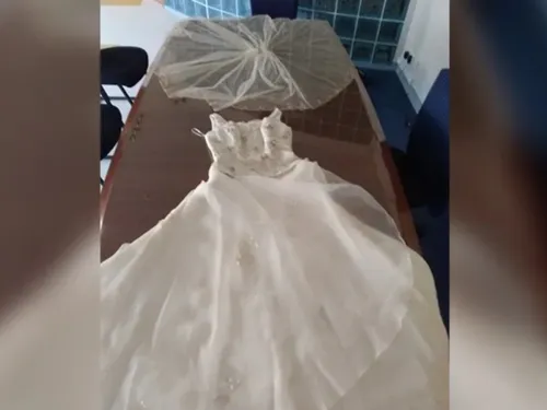 Une robe de mariée sans mariées